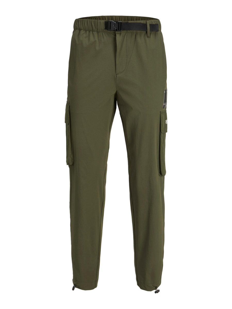 JACK & JONES Cargo nadrágok 'Bill Cullen'  sötétzöld-Hungary