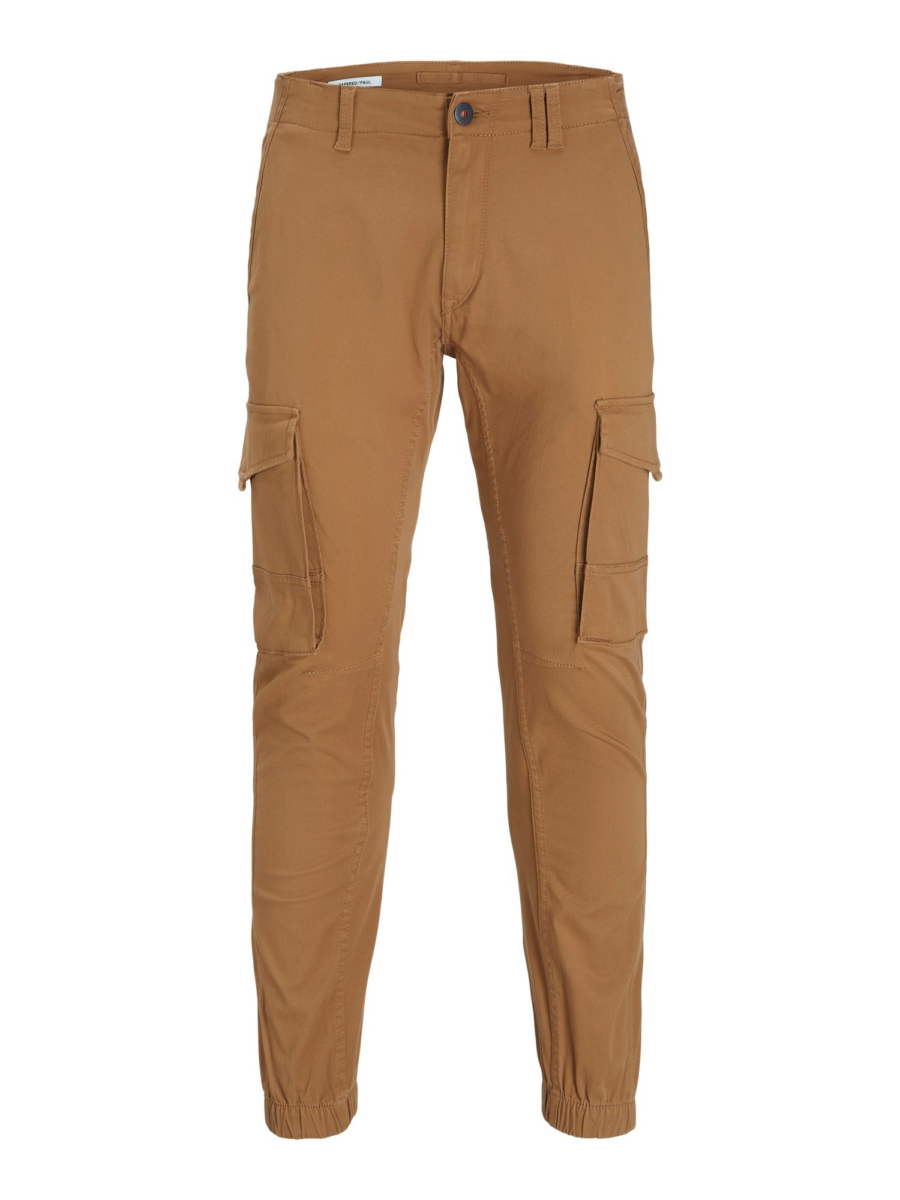JACK & JONES Cargo nadrágok 'JJIPaul JJFlake'  barna-Ár