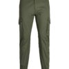 JACK & JONES Cargo nadrágok 'JJIPaul JJFlake'  sötétzöld