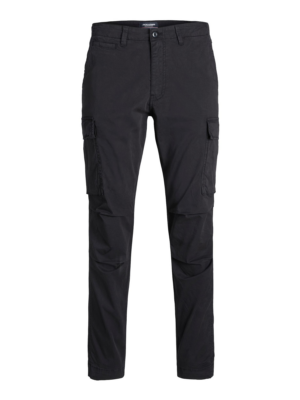 JACK & JONES Cargo nadrágok 'JPSTAce JJTucker'  fekete-Hungary