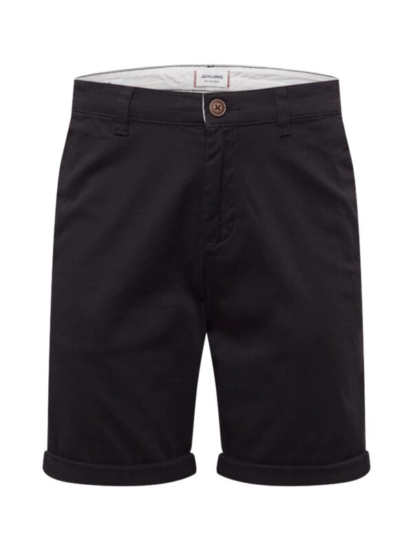 JACK & JONES Chino nadrág 'JJDAVE'  fekete-hu