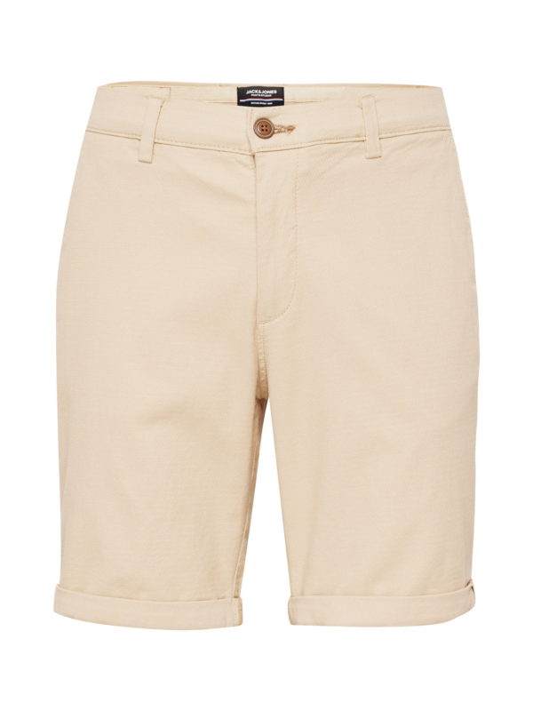 JACK & JONES Chino nadrág 'JJFury'  bézs / fehér-Hungary