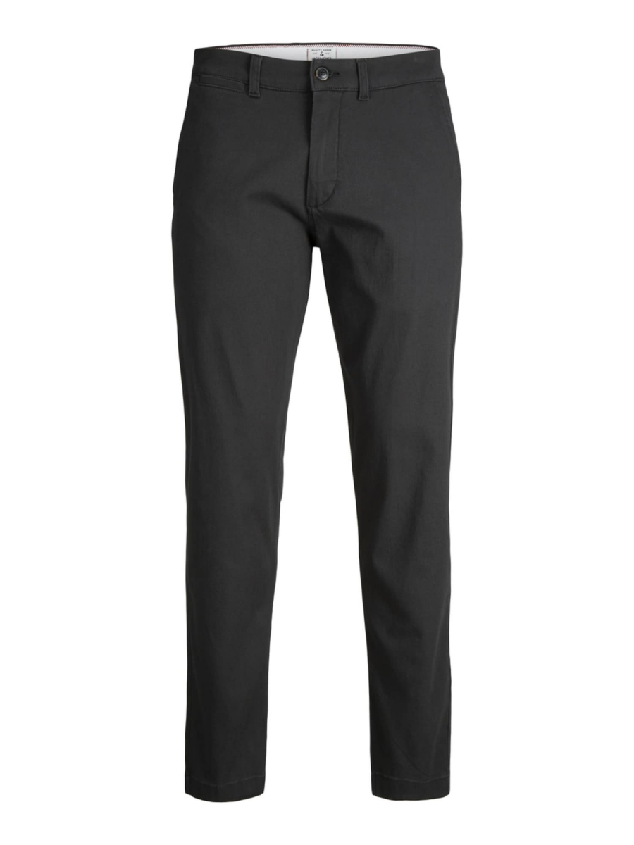 JACK & JONES Chino nadrág 'JPSTKANE JJDAVE'  fekete-Hungary