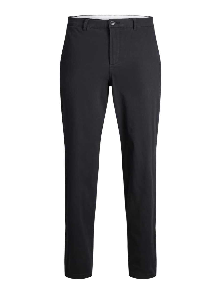 JACK & JONES Chino nadrág 'KARL DAVE'  fekete-Ár