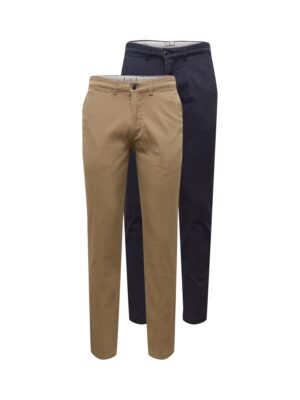 JACK & JONES Chino nadrág 'Macro Dave'  bézs / sötétkék