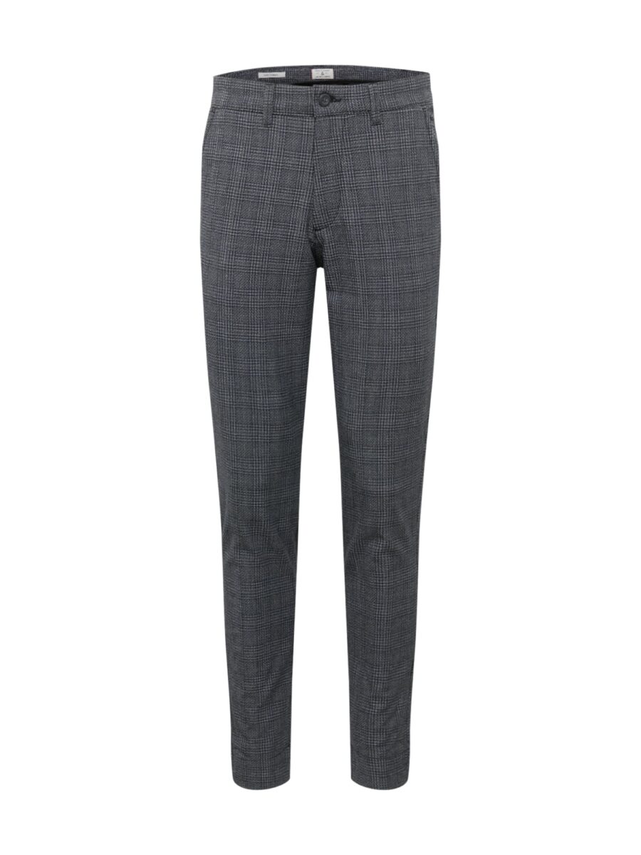 JACK & JONES Chino nadrág 'Marco'  szürke / fekete-hu