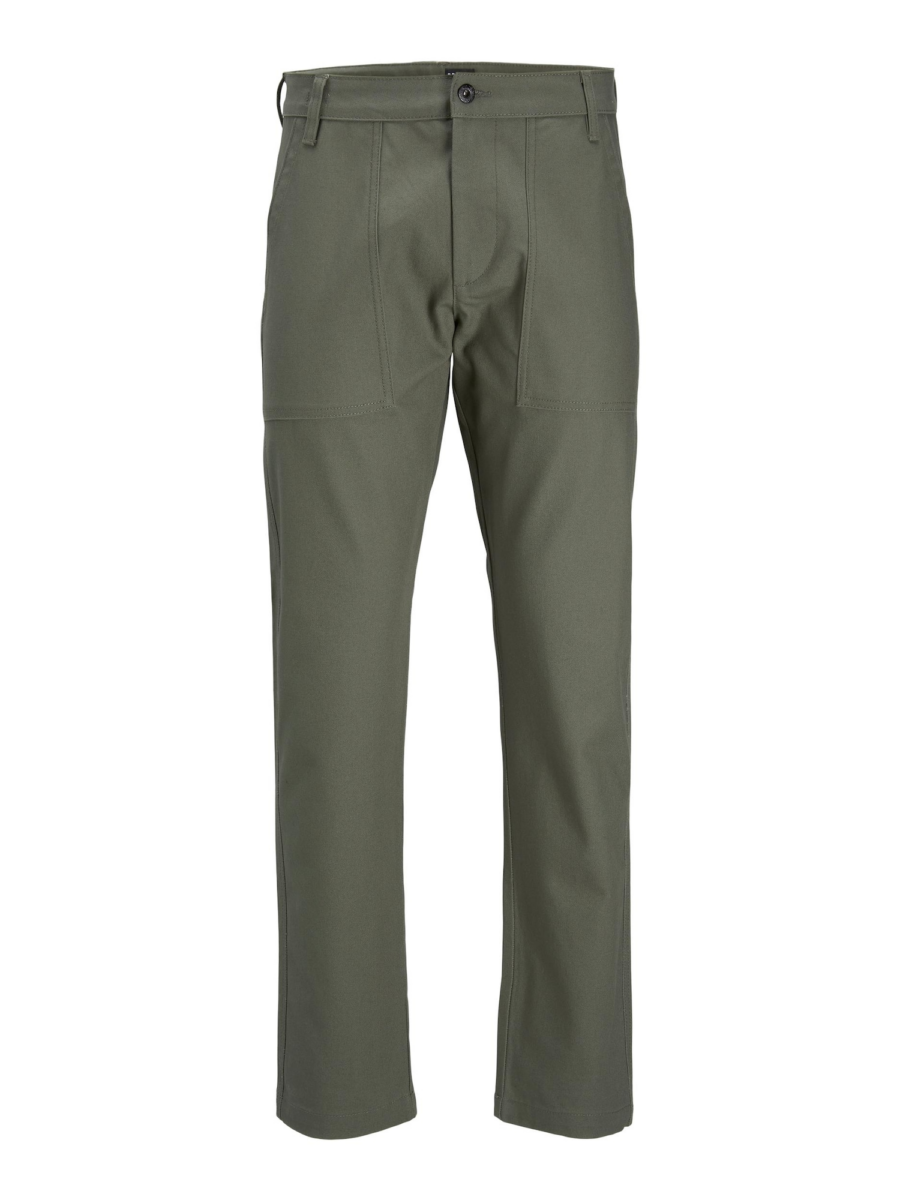 JACK & JONES Chino nadrág 'Royal Workwear'  olíva-Hungary