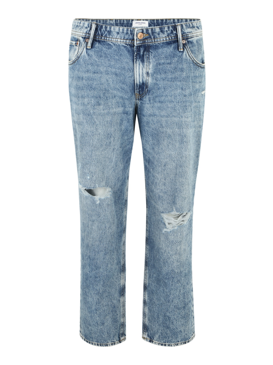 JACK & JONES Farmer 'Mike'  kék farmer / barna-Ár