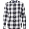 JACK & JONES Ing 'Gingham'  fekete / fehér-hu