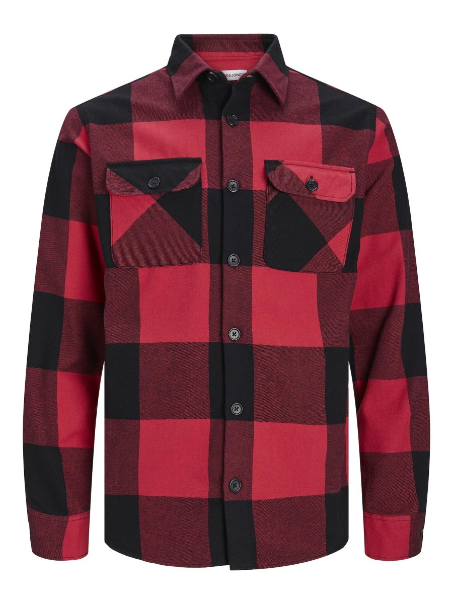 JACK & JONES Ing 'JJEDarren'  piros / fekete-Ár