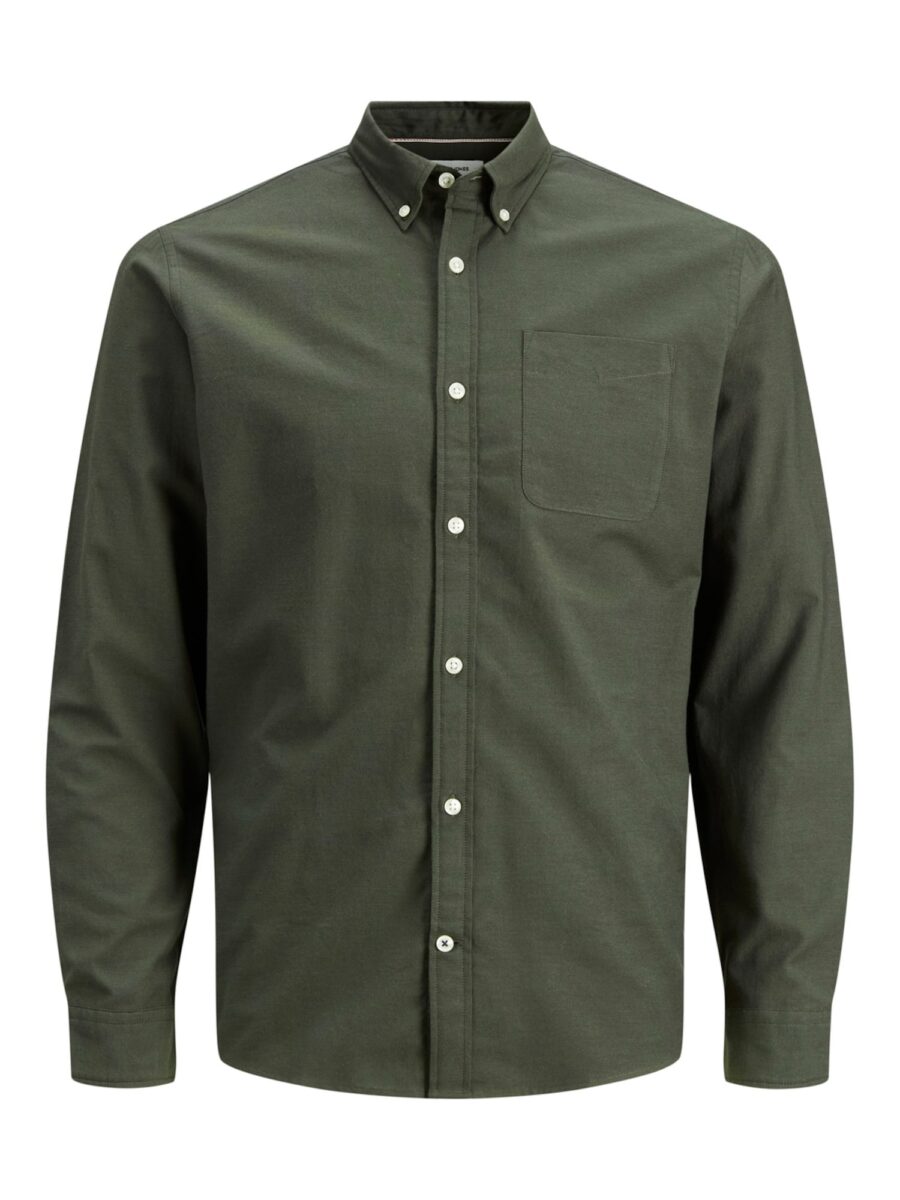 JACK & JONES Ing 'JJEOxford'  khaki-hu