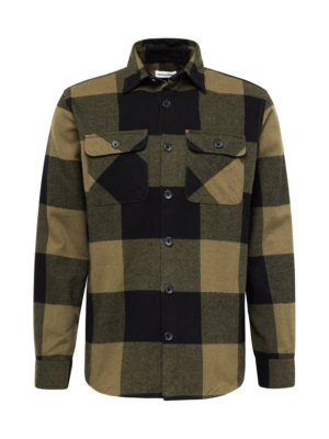JACK & JONES Ing 'JJEdarren'  világosbarna / sötétzöld / fekete-Ár
