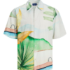 JACK & JONES Ing 'Landscape'  pasztellkék / rozsdabarna / smaragd / világos narancs-Hungary