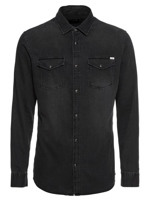JACK & JONES Ing 'Sheridan'  antracit / fehér