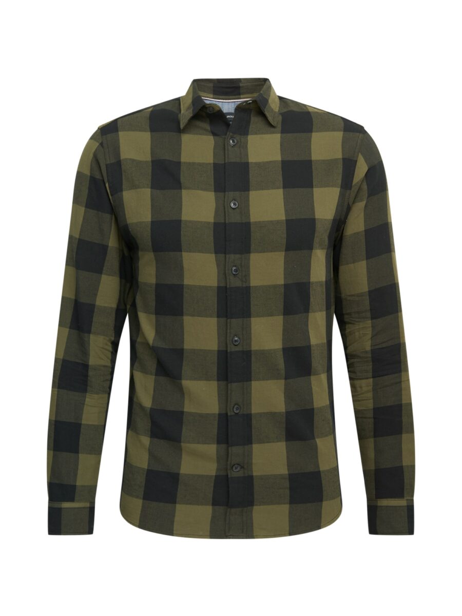 JACK & JONES Ing  olíva / fekete-hu