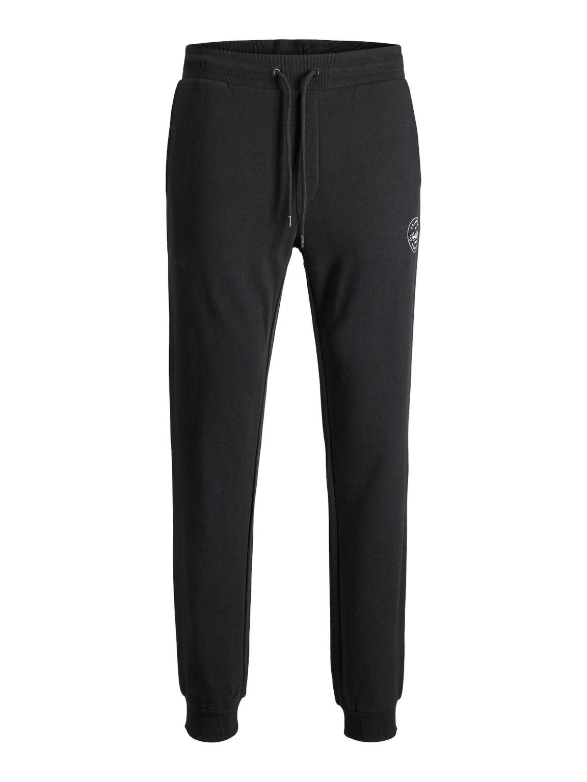 JACK & JONES Nadrág 'Gordon Shark'  fekete / fehér