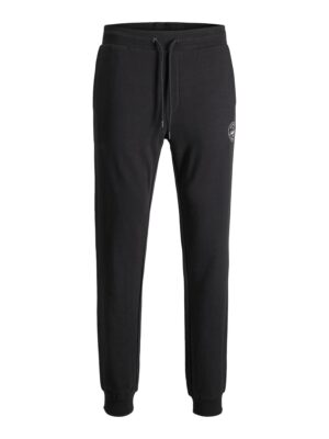 JACK & JONES Nadrág 'Gordon Shark'  fekete / fehér