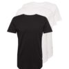 JACK & JONES Póló 'JJENoa'  fekete / fehér-hu