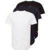 JACK & JONES Póló 'JJENoa'  tengerészkék / fekete / fehér-hu