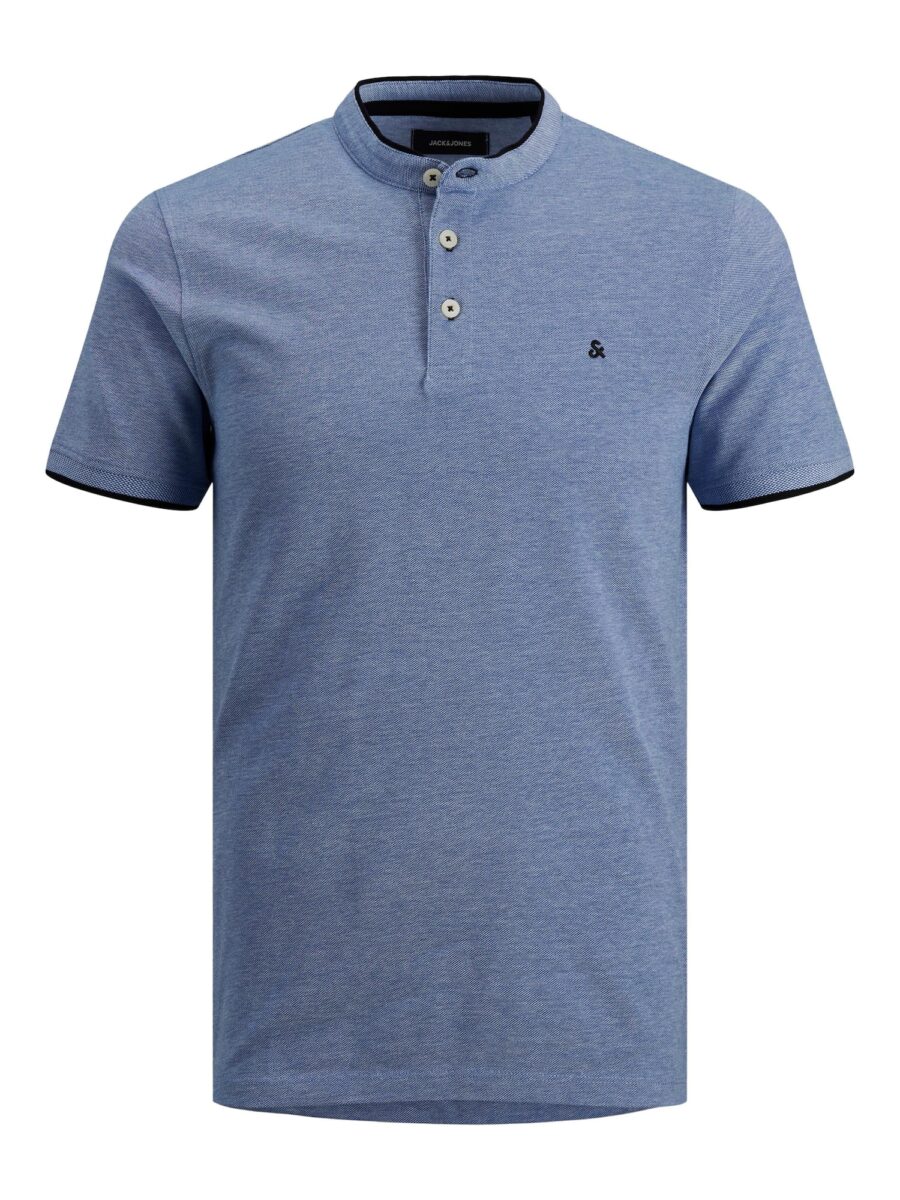 JACK & JONES Póló 'JJEPaulos'  éjkék / kék melír-hu