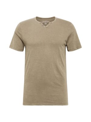 JACK & JONES Póló 'JJESPLIT'  khaki