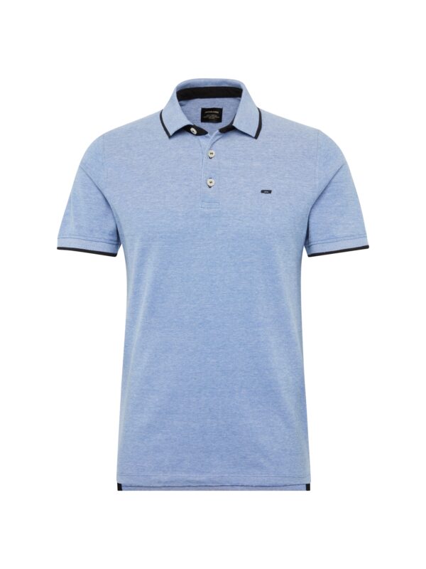 JACK & JONES Póló 'JJPaulos'  égkék / fekete