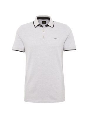 JACK & JONES Póló 'JJPaulos'  világosszürke / fekete