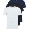 JACK & JONES Póló  éjkék / fekete / fehér-hu