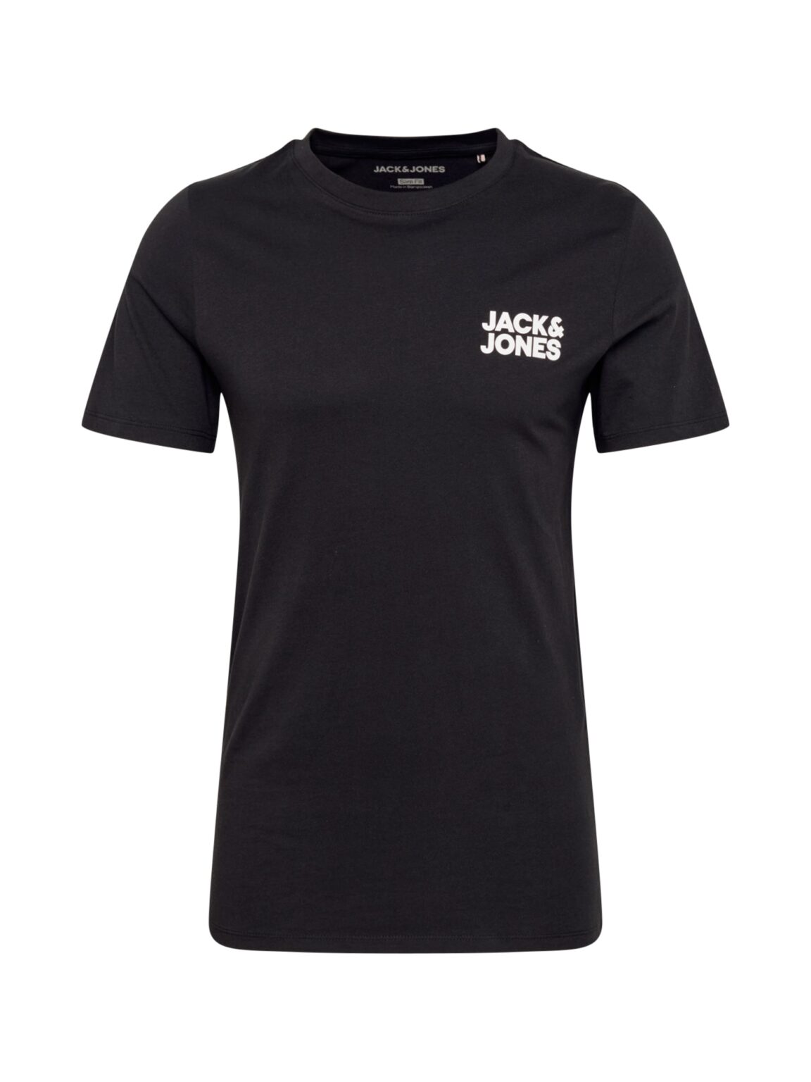 JACK & JONES Póló  fekete / fehér
