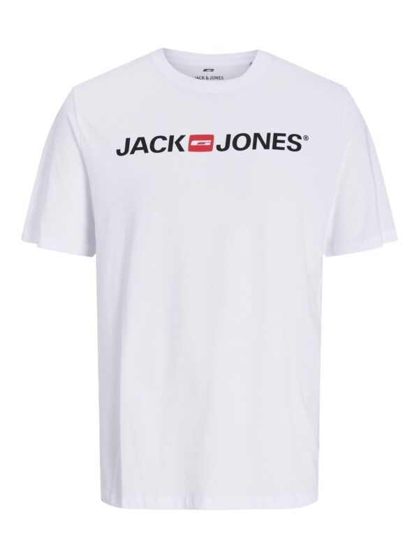 JACK & JONES Póló  piros / fekete / fehér-hu