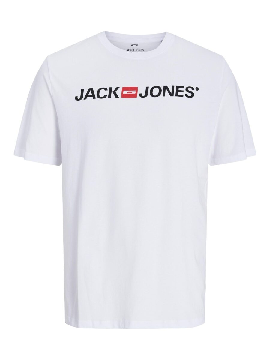 JACK & JONES Póló  piros / fekete / fehér-hu