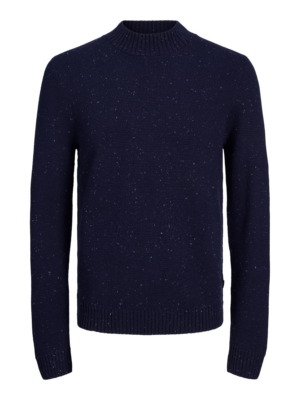 JACK & JONES Pulóver 'BLANOLAN'  tengerészkék / fehér-Ár