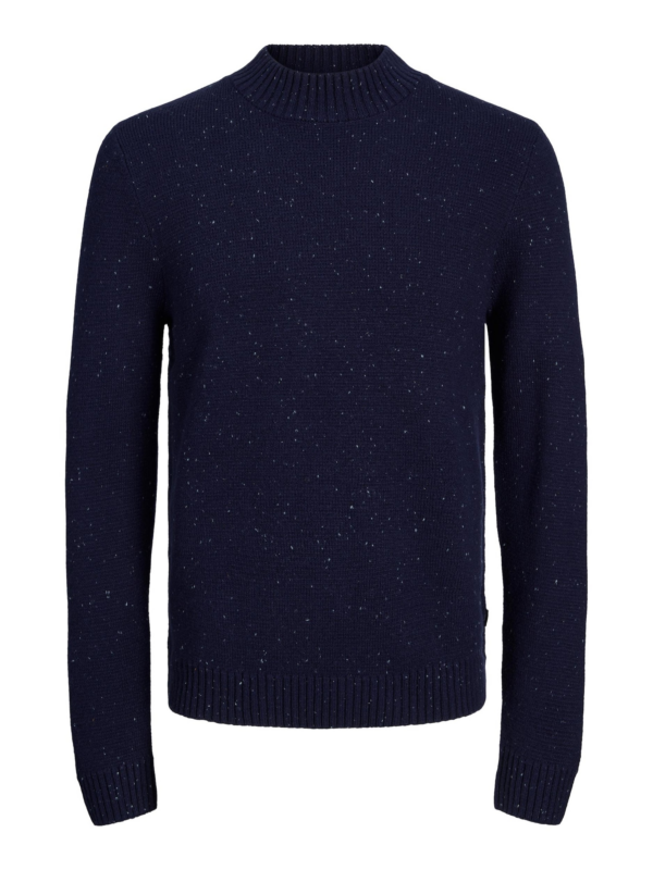 JACK & JONES Pulóver 'BLANOLAN'  tengerészkék / fehér-Ár