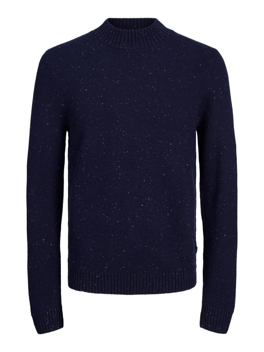 JACK & JONES Pulóver 'BLANOLAN'  tengerészkék / fehér-Ár