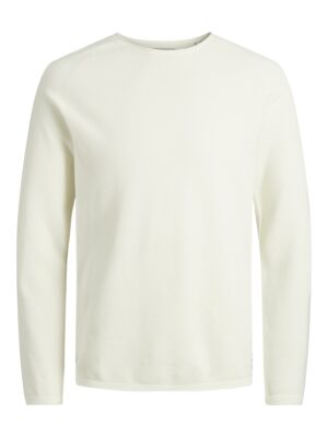 JACK & JONES Pulóver 'JJEHill'  természetes fehér-hu