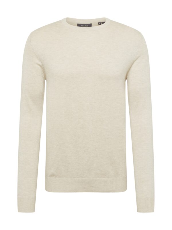JACK & JONES Pulóver 'JJEmil'  bézs melír-hu