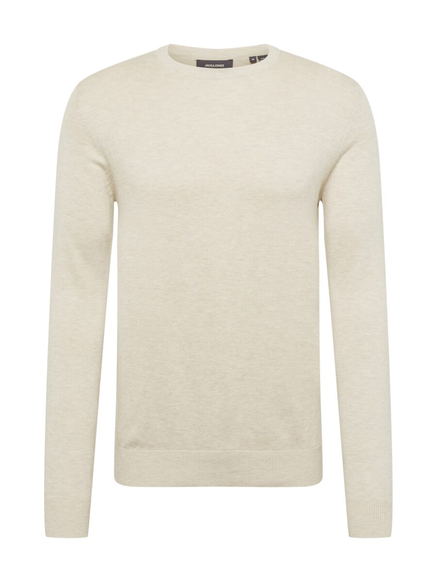 JACK & JONES Pulóver 'JJEmil'  bézs melír-hu