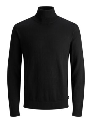 JACK & JONES Pulóver 'JJEmil'  fekete
