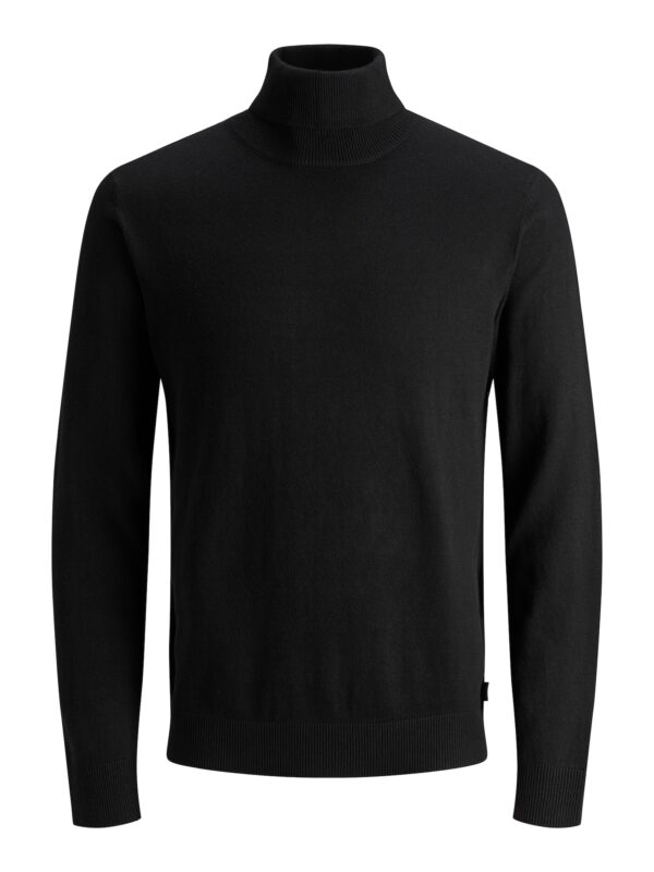 JACK & JONES Pulóver 'JJEmil'  fekete