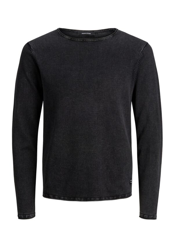 JACK & JONES Pulóver 'JJLeo'  fekete-hu