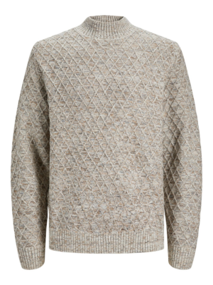 JACK & JONES Pulóver 'Ziggi'  bézs-Ár