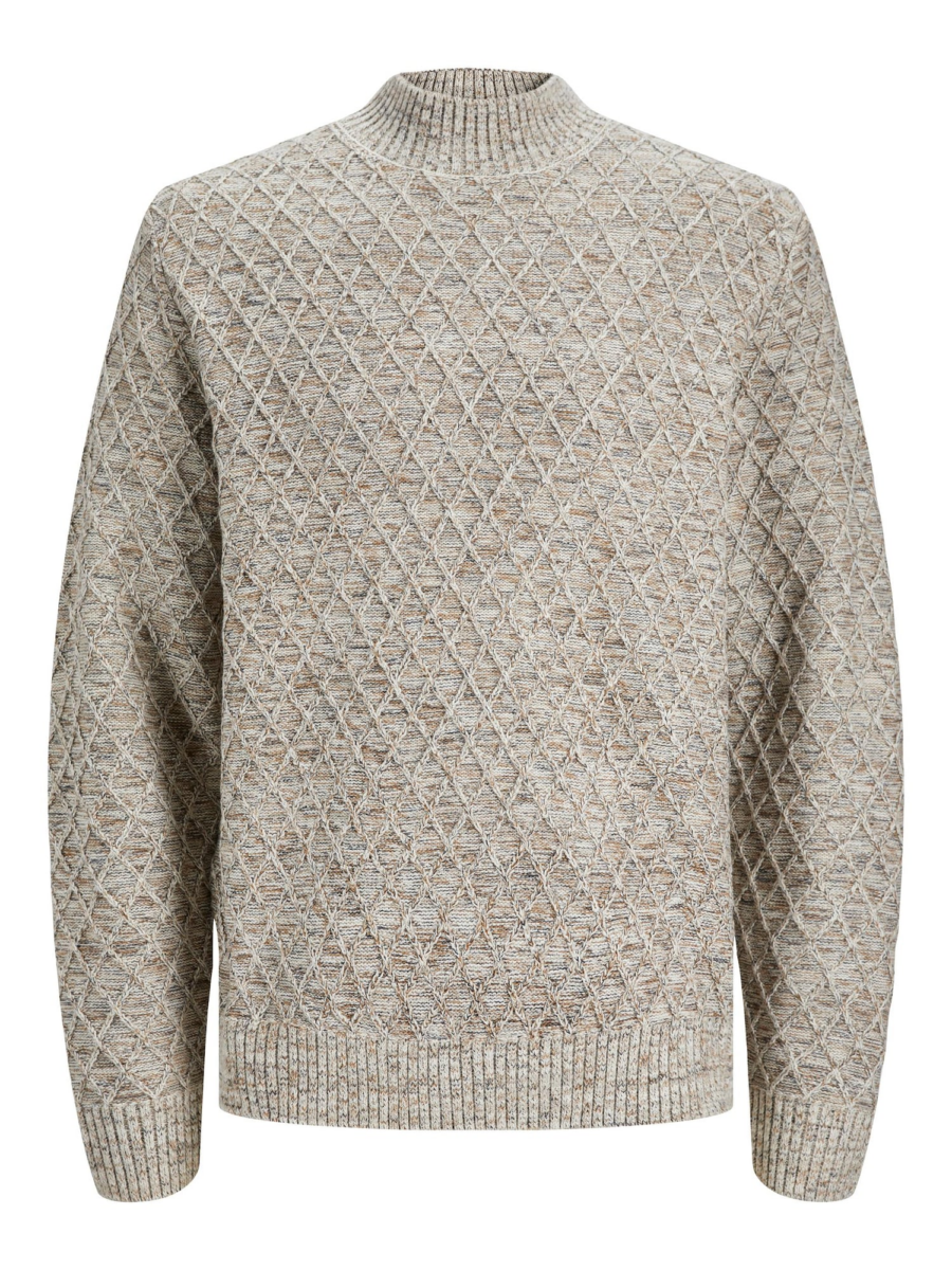 JACK & JONES Pulóver 'Ziggi'  bézs-Ár