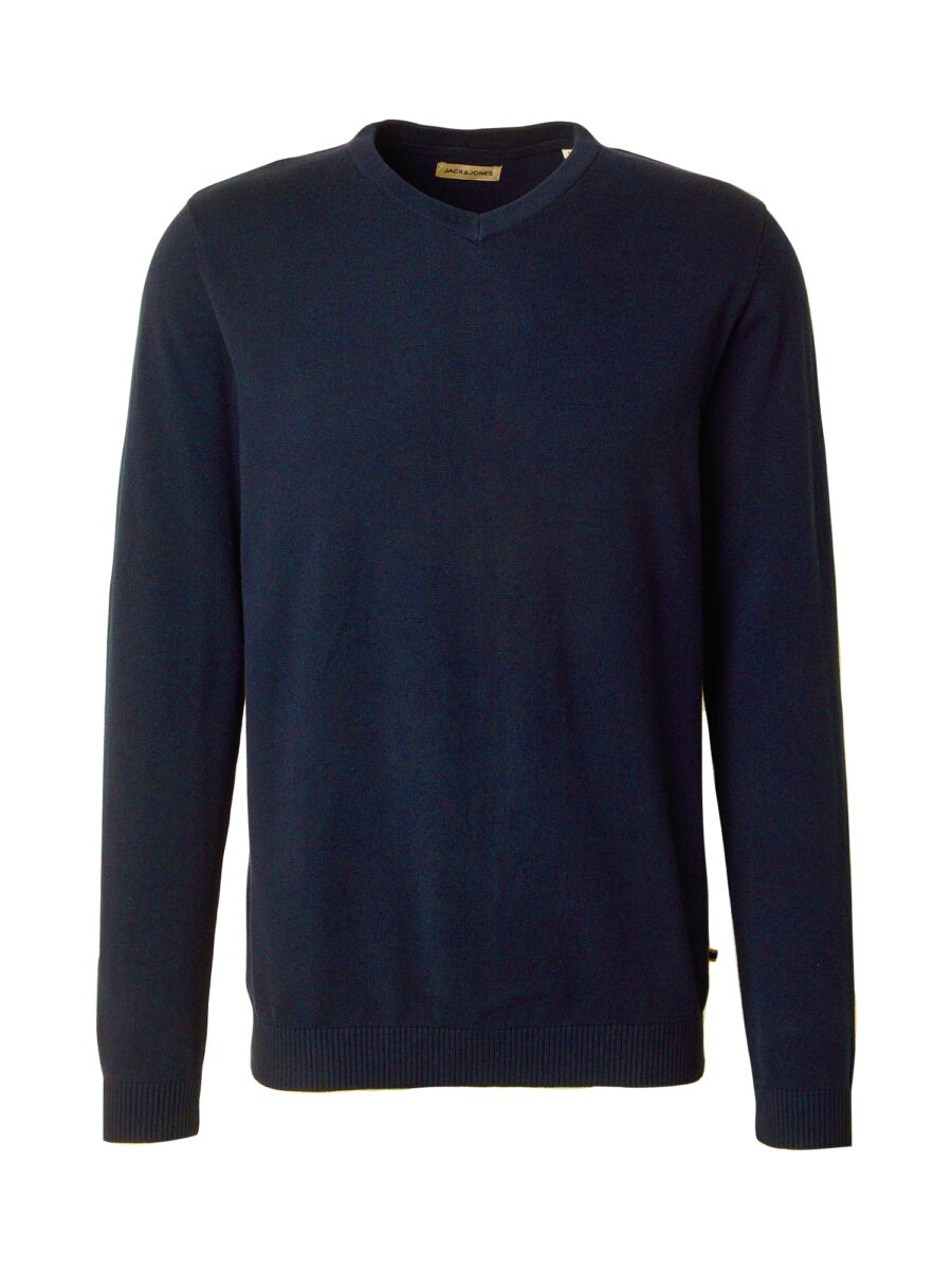 JACK & JONES Pulóver  tengerészkék-hu