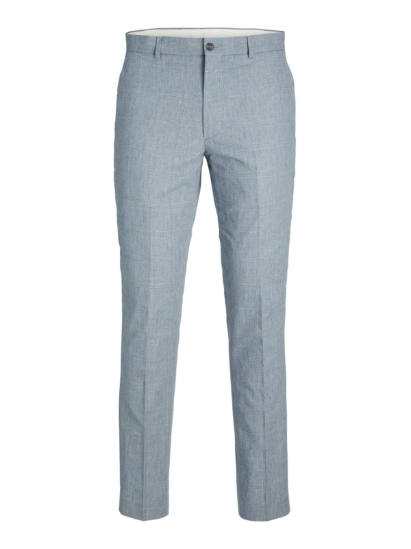 JACK & JONES Ráncos nadrág  világoskék / fehér-Hungary