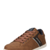 JACK & JONES Rövid szárú sportcipők 'BRADFIELD'  barna / csokoládé / fehér-Hungary