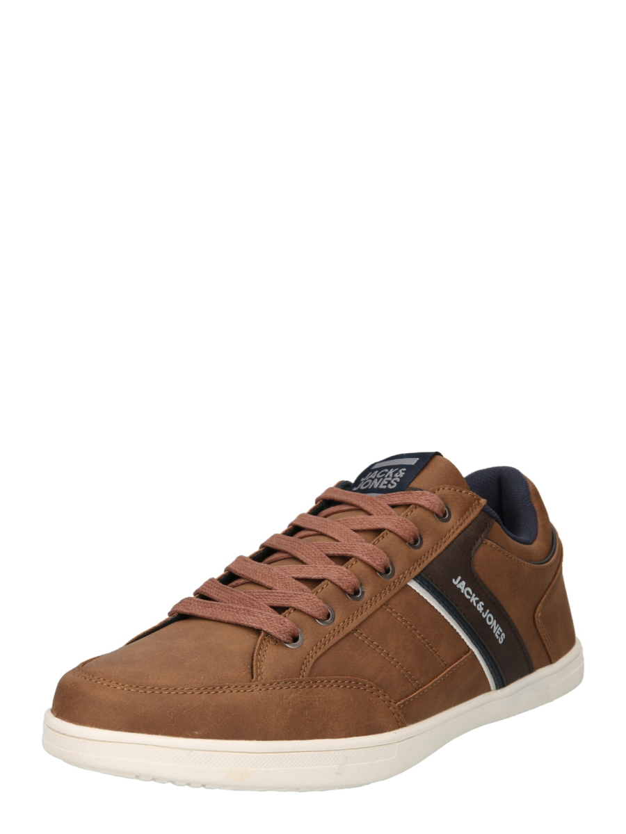 JACK & JONES Rövid szárú sportcipők 'BRADFIELD'  barna / csokoládé / fehér-Hungary