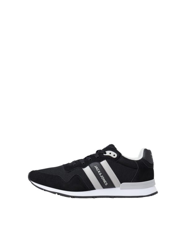 JACK & JONES Rövid szárú sportcipők 'JFWStellar'  sötétszürke / fekete / fehér-hu