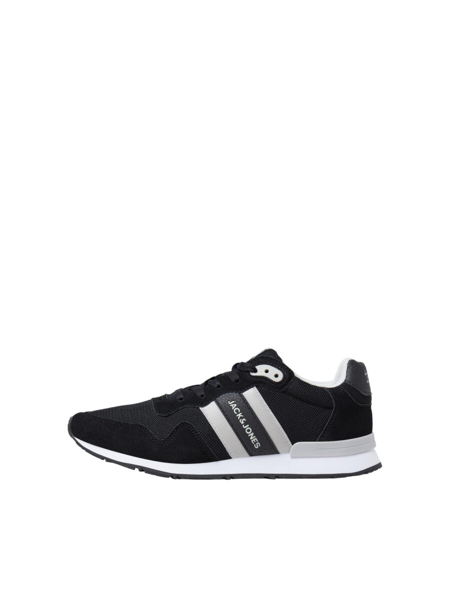 JACK & JONES Rövid szárú sportcipők 'JFWStellar'  sötétszürke / fekete / fehér-hu