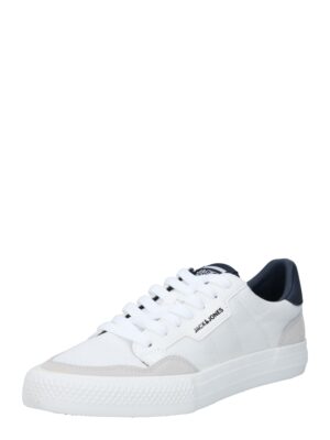 JACK & JONES Rövid szárú sportcipők  tengerészkék / fehér / gyöngyház-fehér-hu