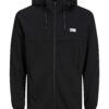 JACK & JONES Tréning dzseki 'JCOAir'  fekete-hu